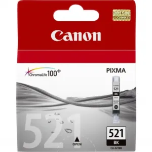Canon Single CLI-521 BLACK Ink Cartridge