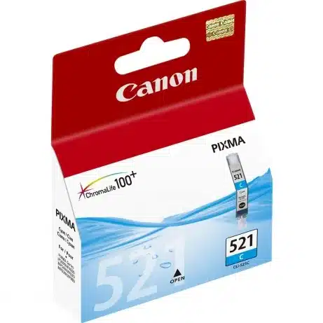 Canon Single CLI-521 CYAN Ink Cartridge – afbeelding 2