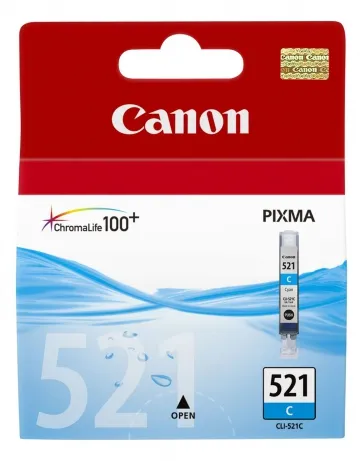 Canon Single CLI-521 CYAN Ink Cartridge – afbeelding 3