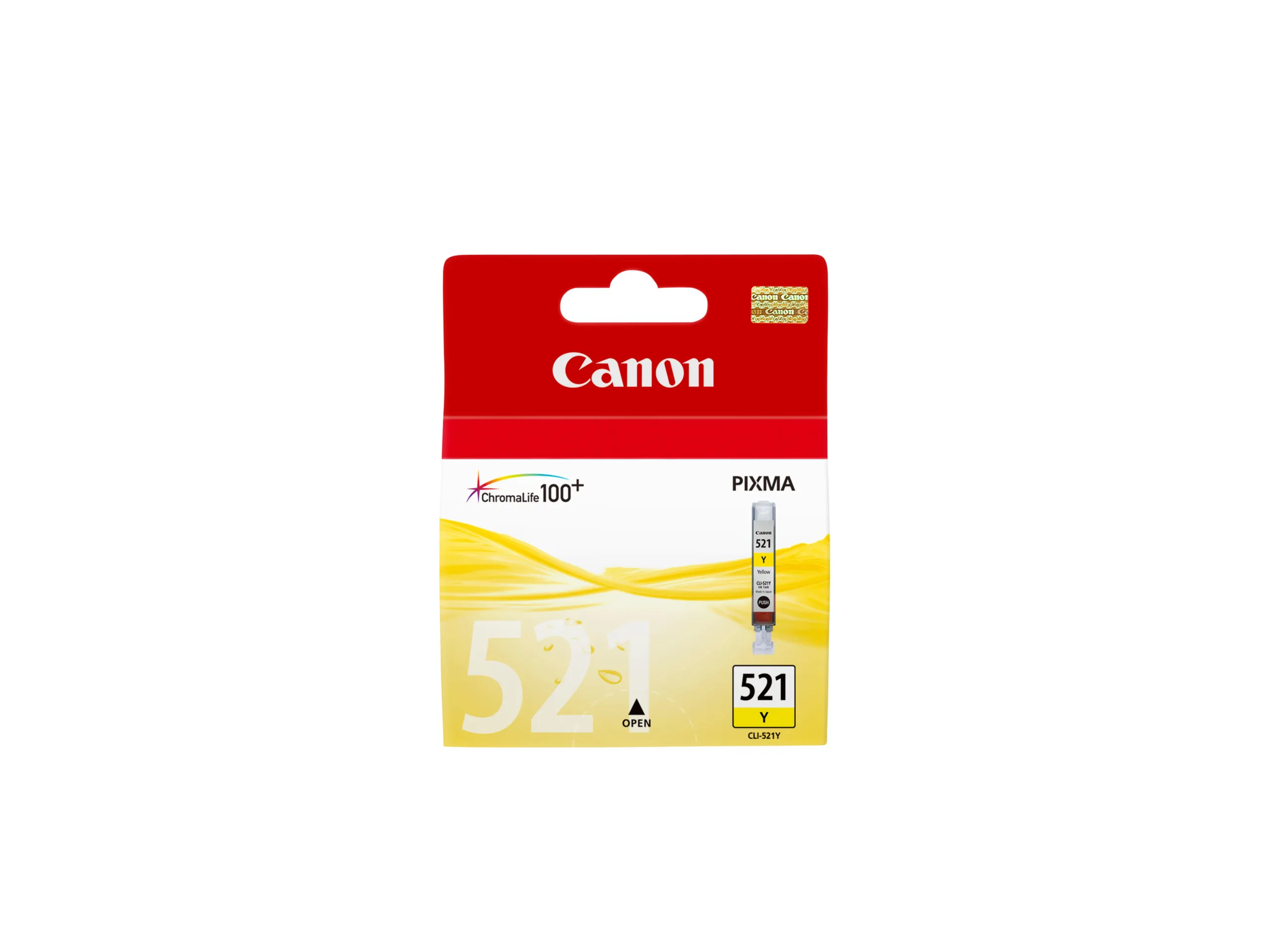 Canon Single CLI-521 YELLOW Ink Cartridge – afbeelding 3
