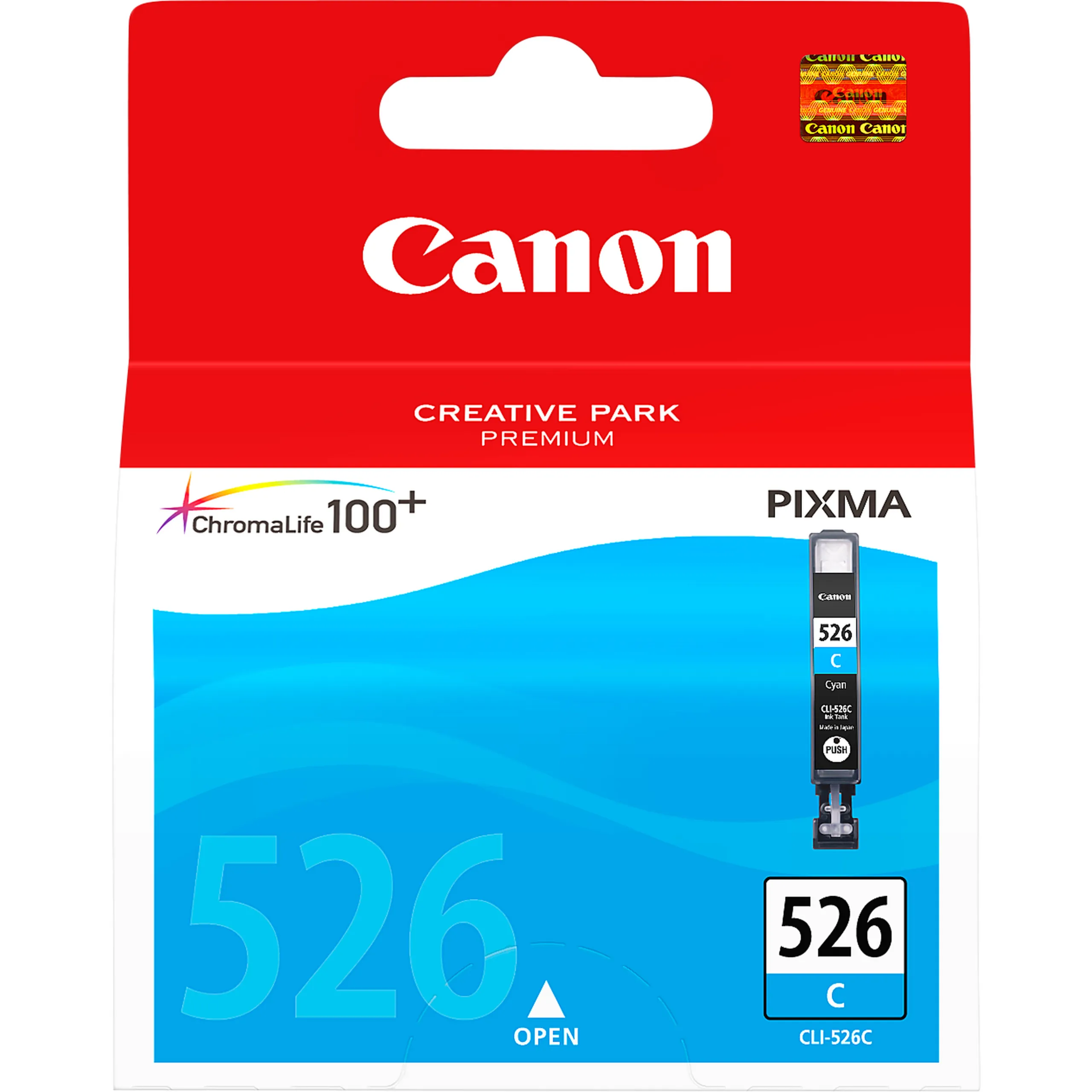 Canon Single CLI-526 CYAN Ink Cartridge – afbeelding 2