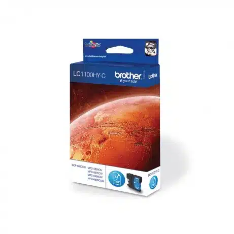 Brother LC1100HYC inktcartridge Cyaan – afbeelding 2