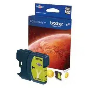 Brother LC1100HYY inktcartridge Hoog (XL) rendement Geel