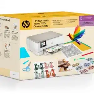 HP Creator box - ENVY 7220e A4 inkjet printer 15 ppm Wifi + fotopapier + sticker