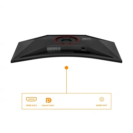 AOC CU34G4 34 inch UWQHD 180 Hz gaming curved monitor – afbeelding 2