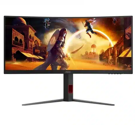 AOC CU34G4 34 inch UWQHD 180 Hz gaming curved monitor – afbeelding 3