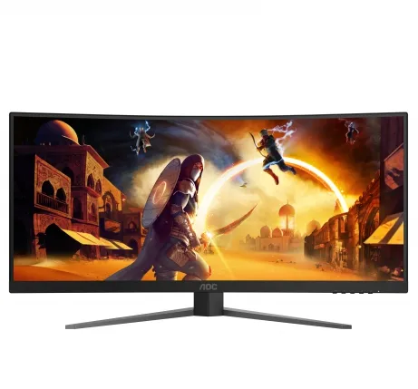 AOC CU34G4 34 inch UWQHD 180 Hz gaming curved monitor – afbeelding 4