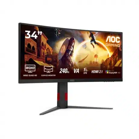 AOC CU34G4Z 34 inch UWQHD 240 Hz gaming curved monitor – afbeelding 2