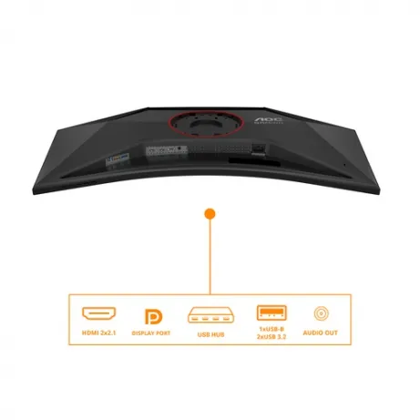 AOC CU34G4Z 34 inch UWQHD 240 Hz gaming curved monitor – afbeelding 4