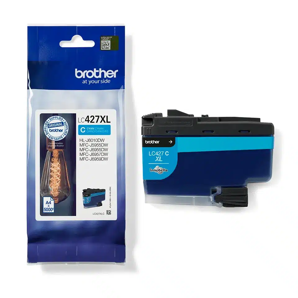 Cyan Ink Cartridge - 5000 Pages LC427XLC – afbeelding 3