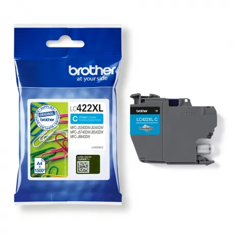 Cyan Ink Cartridge . Single Blister Pack. Prints about 1500 pages. – afbeelding 3