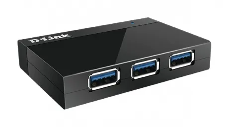 D-Link DUB 1340 - Hub - 4 x SuperSpeed USB 3.0 - desktop - for D-Link DUB-1310 – afbeelding 2