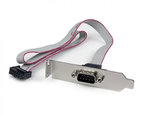 DB9 Serial Port Bracket Header PLATE9M16LP