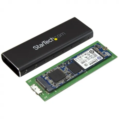 External USB 3.0 SATA M.2 SSD Enclosure SM2NGFFMBU33 – afbeelding 2