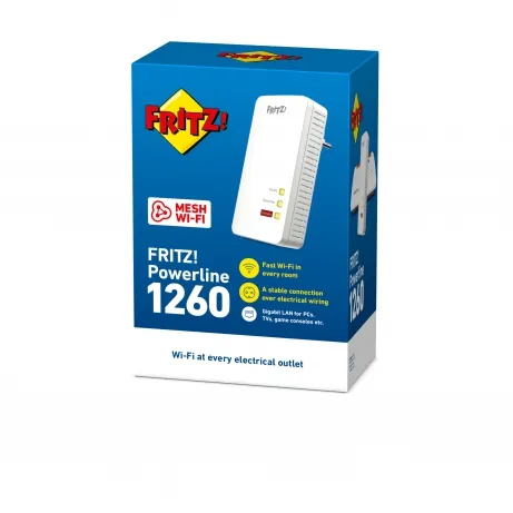 FRITZ!Powerline 1260E Edition International (Single) – afbeelding 4