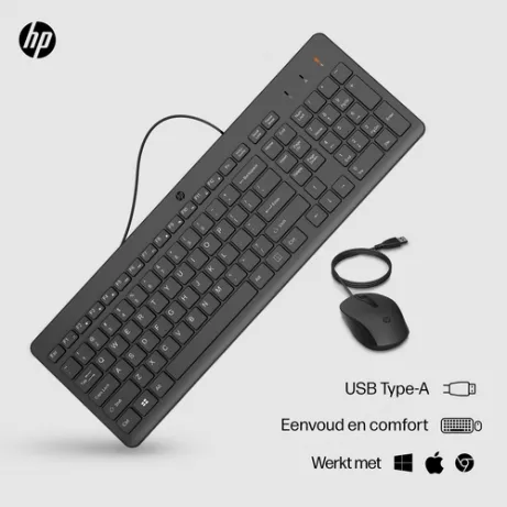 HP 150 Wired Mouse/KB Combo – afbeelding 3