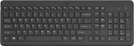 HP 225 WL KBD toetsenbord Universeel RF Draadloos Zwart