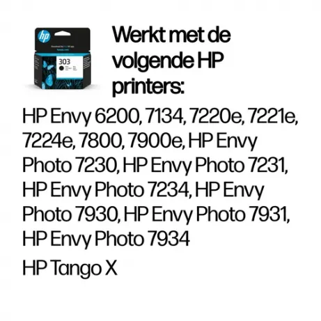 HP 303 Black Original Ink Cartridge – afbeelding 2