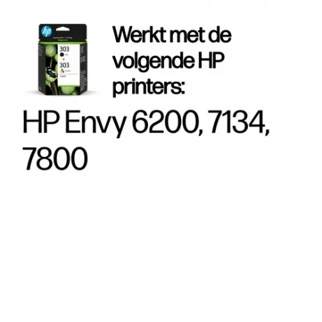 HP 303 Black / Tri - Color Original Ink Cartridge 2-Pack – afbeelding 2