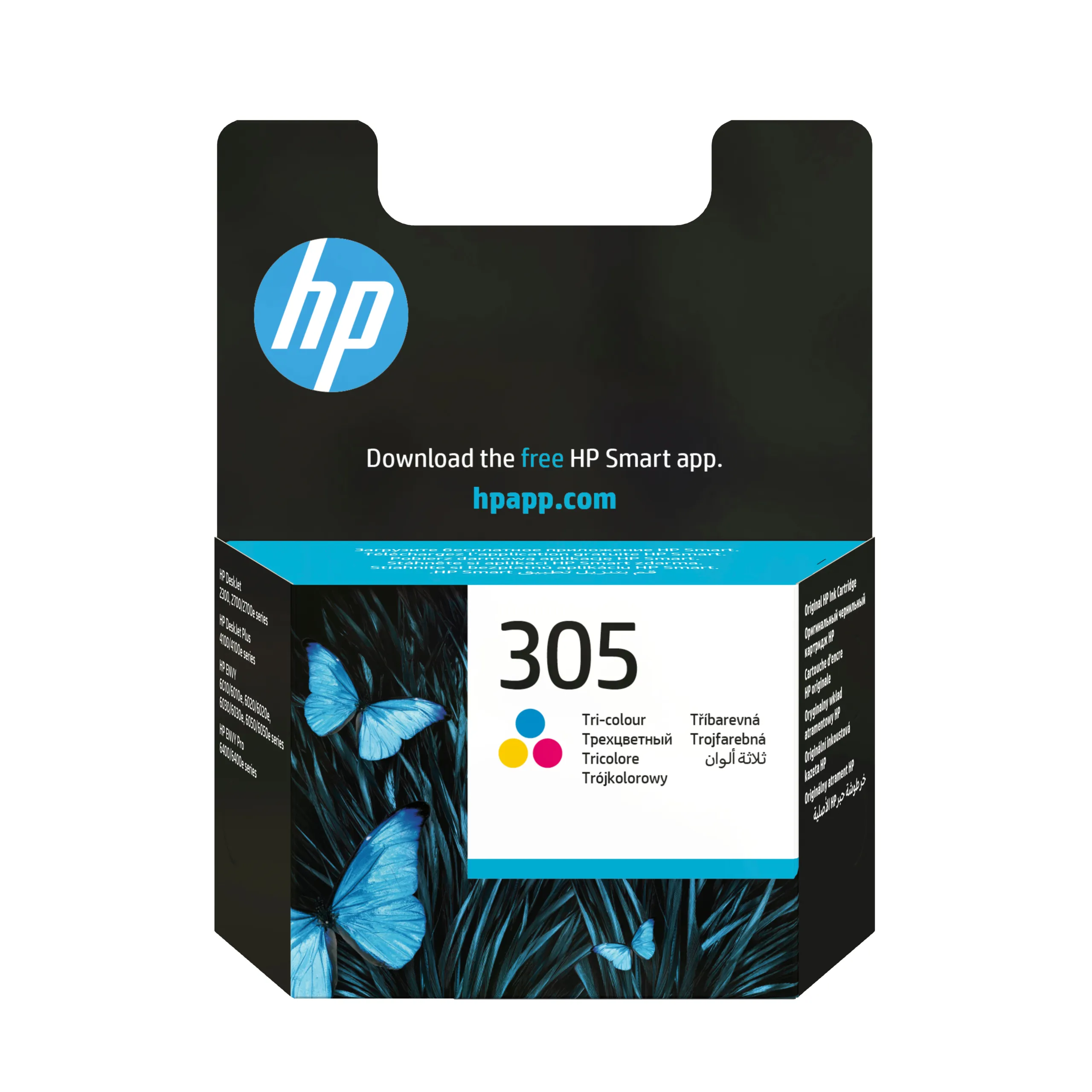HP 305 Tri-color Original Ink Cartridge – afbeelding 3