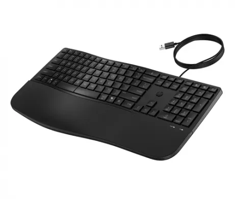 HP 485 CFT WD KBD toetsenbord Kantoor USB Zwart – afbeelding 3