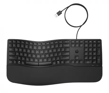 HP 485 CFT WD KBD toetsenbord Kantoor USB Zwart – afbeelding 4