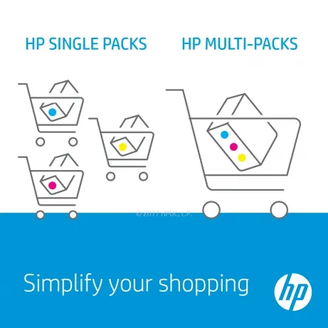 HP 62 originele zwarte/drie-kleuren inktcartridges – afbeelding 3