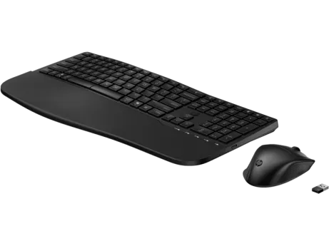 HP 680 Comfort Dual-Mode Keyboard and Mouse Combo BE AZERTY
