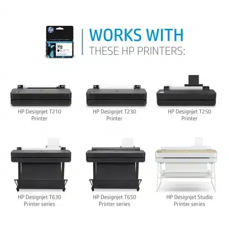 HP 712 80 ml inktcartridge Black – afbeelding 4