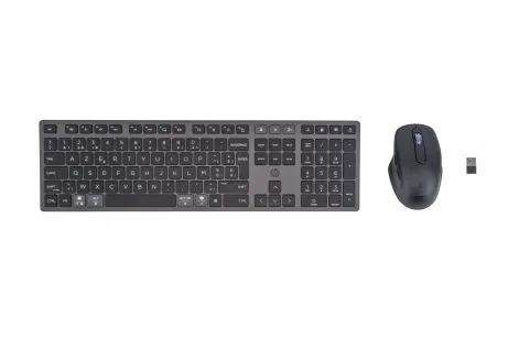 HP 720 Dual-Mode RechargeableWireless Keyboard and Mouse Combo-BEL – afbeelding 3