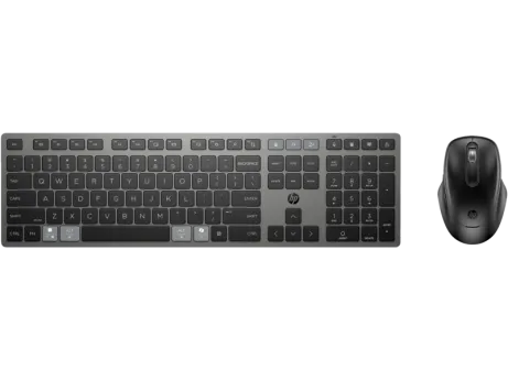 HP 720 Dual-Mode RechargeableWireless Keyboard and Mouse Combo-BEL