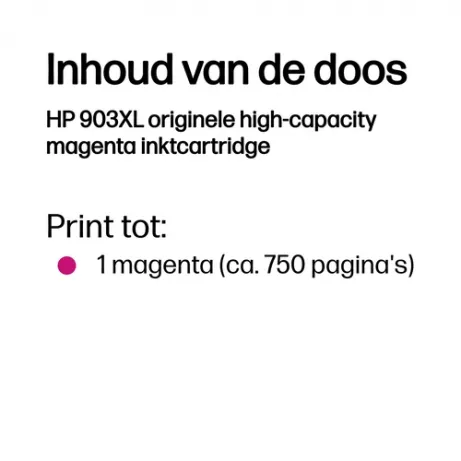 HP 903XL High Yield Magenta Original Ink Cartridge – afbeelding 3