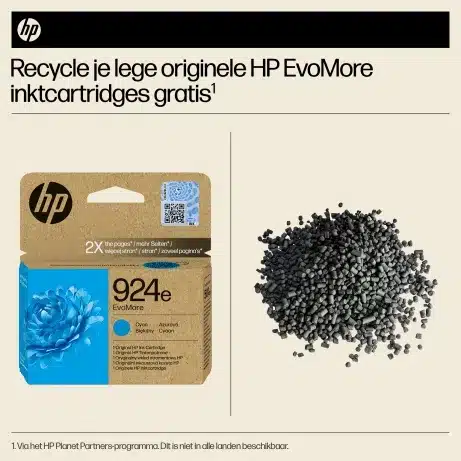 HP 924e EvoMore Cartridge Cyaan – afbeelding 4