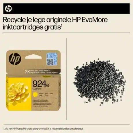 HP 924e EvoMore Yellow Original Ink Cartridge – afbeelding 2