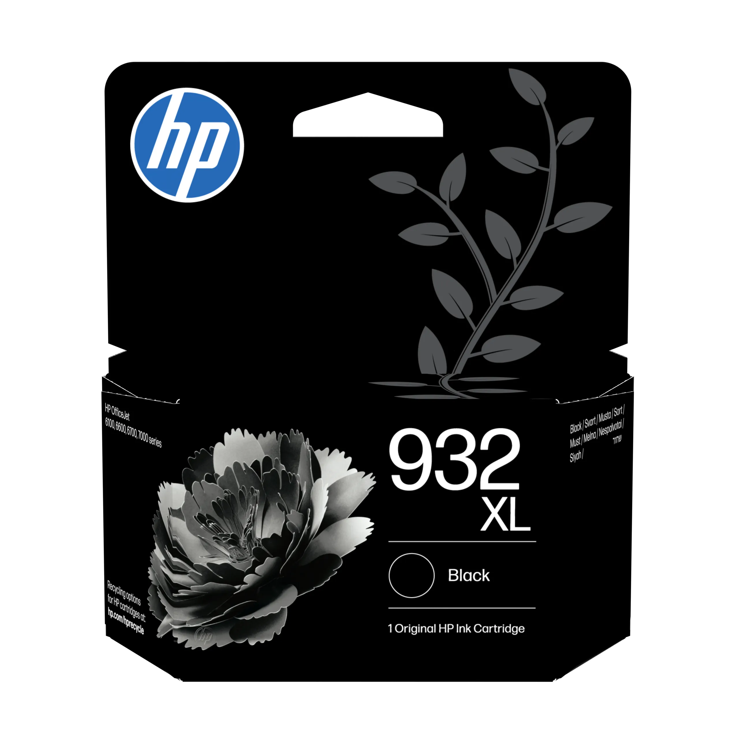 HP 932XL originele high-capacity zwarte inktcartridge – afbeelding 3
