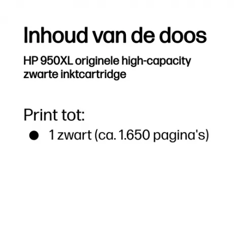 HP 950XL Black Officejet Ink Cartridge – afbeelding 3