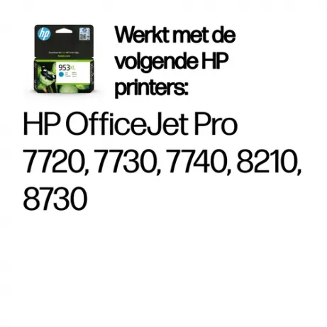 HP 953XL High Yield Cyan Original Ink Cartridge – afbeelding 2