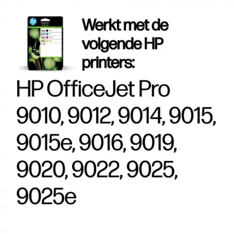 HP 963 CMYK Original Ink Cartridge 4-Pack – afbeelding 2