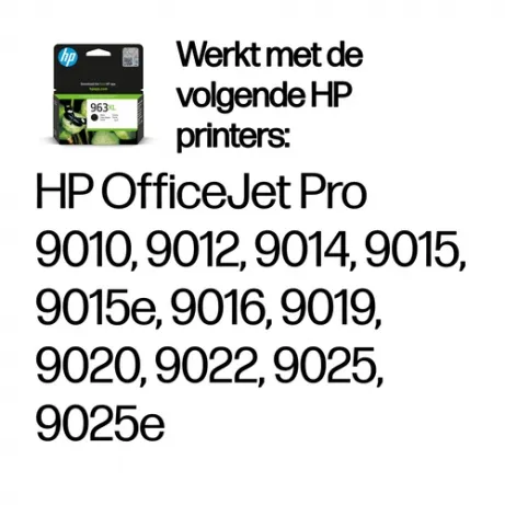 HP 963XL High Yield Black Original Ink Cartridge – afbeelding 2