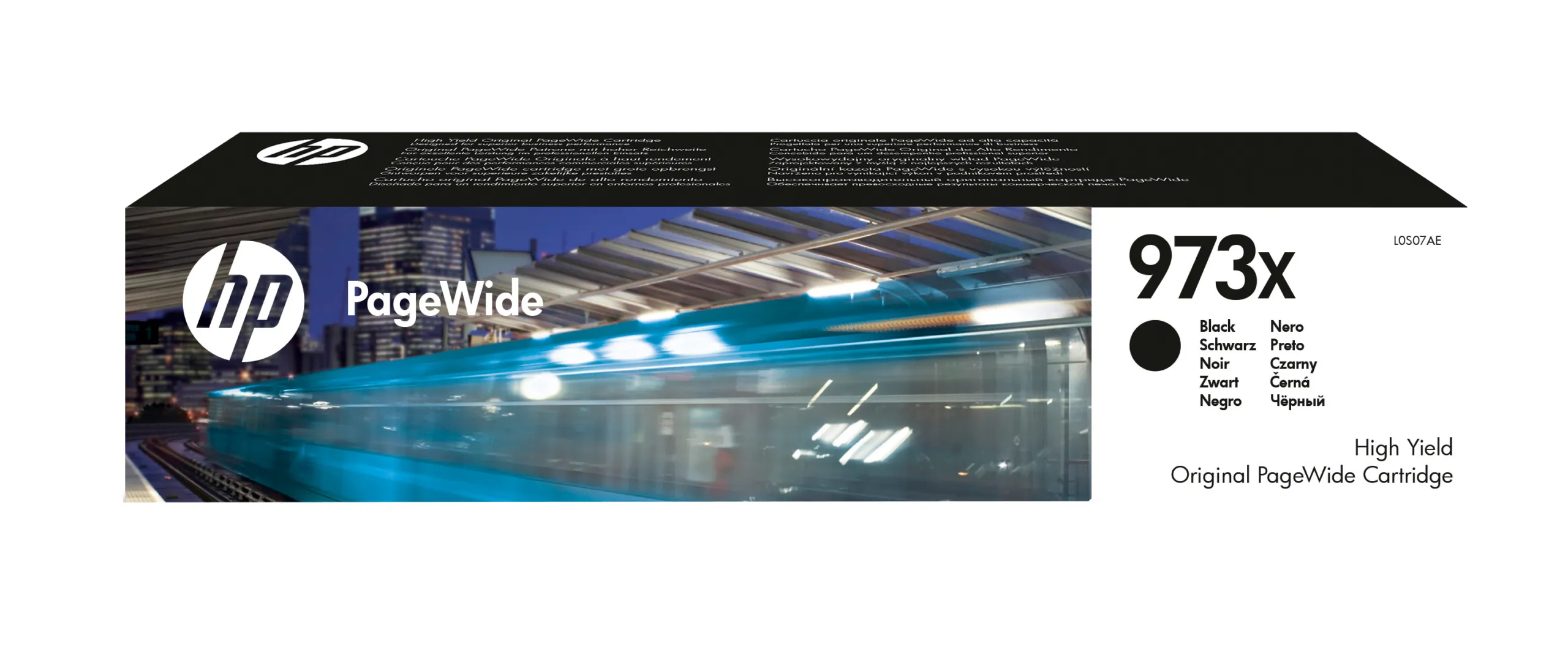 HP 973X originele zwarte high-capacity PageWide cartridge – afbeelding 2