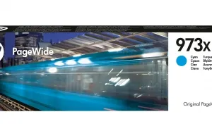 HP 973X originele cyaan high-capacity PageWide cartridge