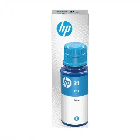 HP 31 originele cyaan inktfles, 70 ml