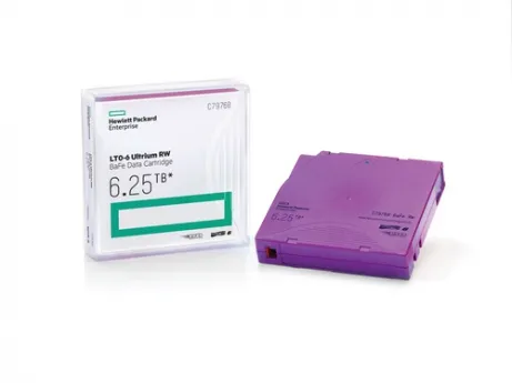 HP LTO6 Ultrium 2.5TB/6.25TB RW Data Car C7976A
