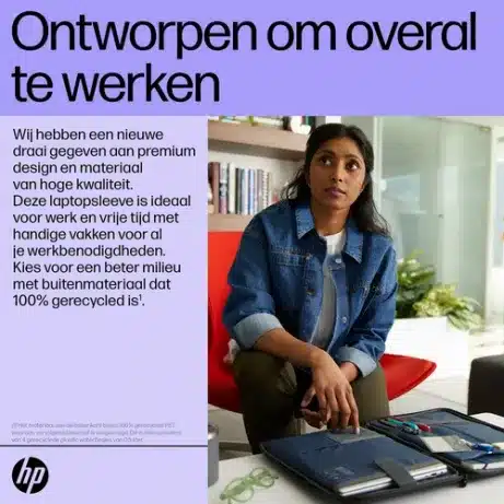 HP Renew Executive 14.1 Laptop Sleeve 6B8Y3AA – afbeelding 3
