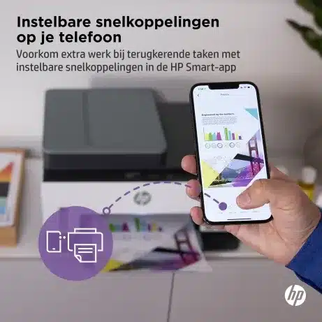 HP Smart Tank 7605 Draadloos All-in-One Kleur Printer, Dubbelzijdig printen; – afbeelding 3