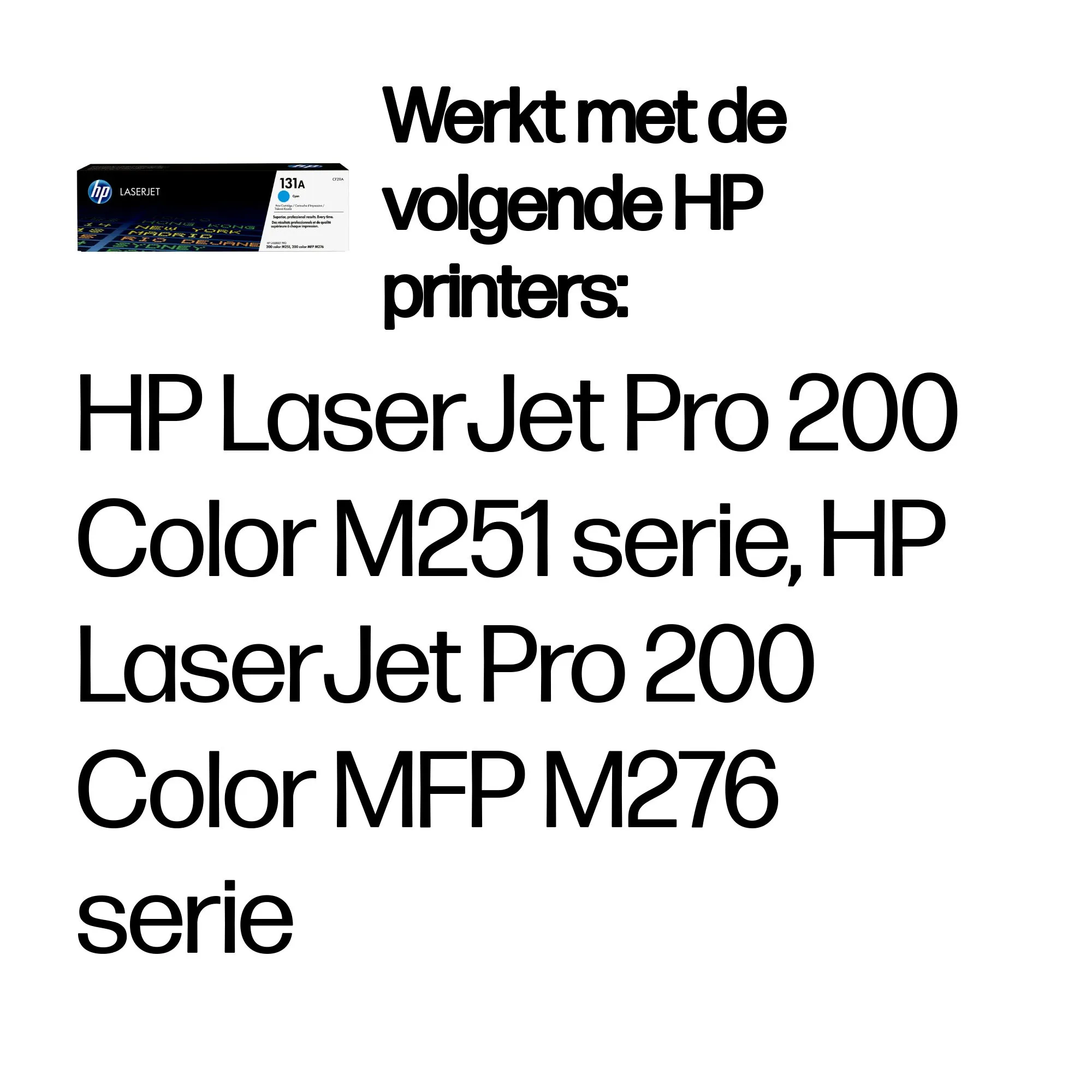 HP Toner/131A Cyan LaserJet TonerCart – afbeelding 4