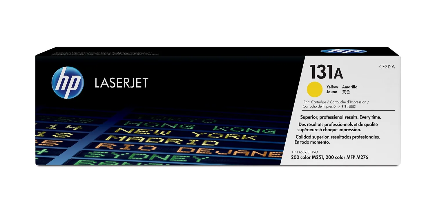 HP Toner/131A Yellow LaserJet TonerCart – afbeelding 2