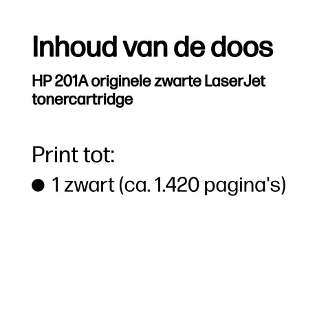 HP Toner/201A Black Original LJ Cart – afbeelding 2