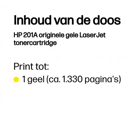 HP Toner/201A Yellow Original LJ Cart
