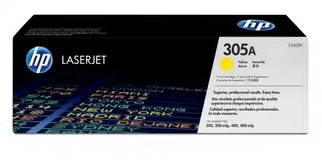 HP Toner/305A Yellow LaserJet TonerCart